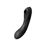 Satisfyer Curvy Trinity 4 - akkus léghullámos 2in1 vibrátor (fekete)