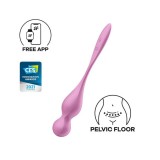 Satisfyer Love Birds 1 - okos, vibrációs gésagolyó (pink)