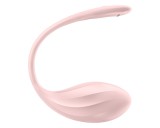 Satisfyer Ribbed Petal - rádiós vibrációs tojás (pink)