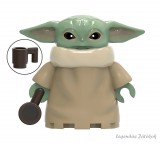 Saturey Star Wars Mandalorian Baby Yoda Grogu mini figura