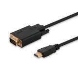 Savio CL-103 HDMI - VGA kábel 1.8m (CL-103) - HDMI