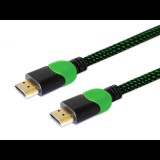 Savio GCL-03 HDMI kábel 1.8m, zöld (XBOX) (GCL-03) - HDMI