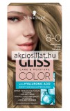 Schwarzkopf Gliss Color hajfesték 8-0 Természetes szőke