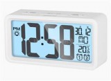Sencor SDC 2800 W fehér digitális ébresztőóra hőmérővel (SDC_2800_W)