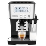 Sencor SES 4090SS 1450 W, 15 bar, 1.4 l Fekete-Inox félautomata kávéfőző