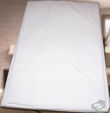 Sendia Pamutvászon, pamut lepedő, vászon lepedő 140x220 cm, Fehér