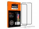 Sgp Spigen Glastr Slim HD 3D full cover, íves edzett üveg Apple iPhone 11 Pro készülékhez, fekete, 2 db