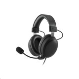 Sharkoon B1 mikrofonos fejhallgató fekete (4044951021215) (4044951021215) - Fejhallgató