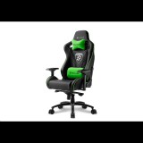 Sharkoon Skiller SGS4 gaming szék fekete-zöld (4044951021734) (4044951021734) - Gamer Szék