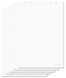 Sigel Flipchart papír, négyzethálós, 68x98 cm, 5x20 lap