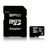 Silicon Power microSDHC Elite 32GB (SP032GBSTHBU1V10-SP) - Memóriakártya