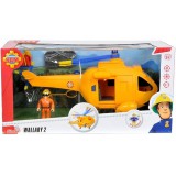 Simba Toys Sam, a tűzoltó Wallaby II helikopter játékfigurával (109252576038) (ST109252576038) - Helikopterek, repülők