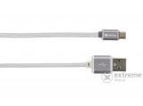 Skross 2.700240 Steel Line Chargen Sync micro USB kábel, 1m