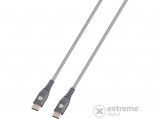 SKROSS Steel Line szinkronkábel USB-C és USB-C csatlakozóval, 200 cm