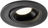 SLV NUMINOS MOVE S LED-es beépíthető lámpa fekete (1005340)