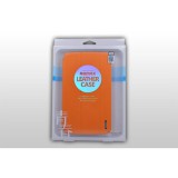 Smart Cover bőr hatású tablet tok Samsung Galaxy Tab 3 8.0 Remax Youth narancs
