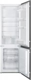 SMEG C4172F beépíthető alulfagyasztós kombinált hűtőszekrény