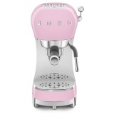 SMEG ECF02 espresso kávéfőző rózsaszín színben (ECF02PKEU)