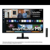 SMG MON SAMSUNG VA monitor/TV 32" M5, 1920x1080, 16:9, 250cd/m2, 4ms, 60Hz, 2xHDMI/2xUSB/WiFi/Bluetooth, hangszóró, Fekete (LS32BM500EUXEN) - Monitor