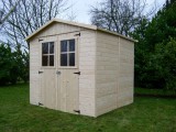 Solid fából készült kerti ház EVA 229 x 194 cm (P851) set
