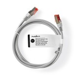 Solleysec Patch kábel, árnyékolatlan, S/FTP Cat6, 10/100/1000 megabites hálózati környezetekhez, 0,5 méter