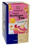 Sonnentor Bio Virágos Kurkuma teakeverék - filteres 36 g