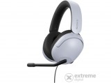 Sony INZONE H3 WH-G300NW Gaming fejhallgató, 360 Spatial Sound, Mikrofon, Hangerő beállítás, Fehér