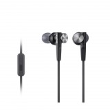 Sony MDR-XB50AP EXTRA BASS mikrofonos fülhallgató fekete (MDRXB50APB.CE7) (MDRXB50APB.CE7) - Fülhallgató