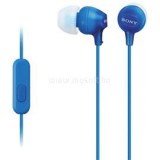 SONY MDREX15APLI Kék mikrofonos fülhallgató (MDREX15APLI)