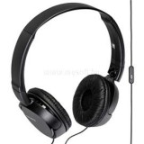 SONY MDRZX110APB Fekete mikrofonos fejhallgató (MDRZX110APB)