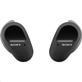 Sony WF-SP800N Bluetooth True Wireless zajszűrős sport fülhallgató fekete (WFSP800NB.CE7) (WFSP800NB.CE7) - Fülhallgató
