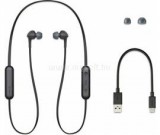 SONY WIXB400B Bluetooth fekete fülhallgató headset (WIXB400B.CE7)