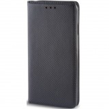 Sony Xperia 5 III, Oldalra nyíló tok, stand, Smart Magnet, fekete (106014) - Telefontok