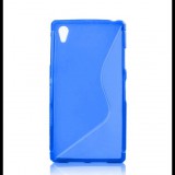 Sony Xperia M4 Aqua, TPU szilikon tok, S-Line, kék (RS52850) - Telefontok