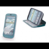 Sony Xperia T3, oldalra nyíló tok, stand, Smart View, kék (61245) - Telefontok