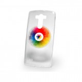 Sony Xperia Z3, Ultravékony ColorDesign TPU, színkör minta, átlátszó (PSPM09903) - Telefontok