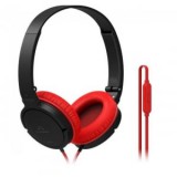 SoundMAGIC P11S On-Ear mikrofonos fejhallgató fekete-piros (SM-P11S-03)