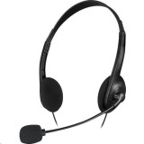 Speedlink SL-870003-BK ACCORDO mikrofonos fejhallgató fekete (SL-870003-BK) - Fejhallgató