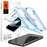 Spigen edzett üveg "EZ FIT" 2db Samsung Galaxy S23 Átlátszó