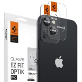 Spigen Glass EZ Fit Optik Pro 2 Pack, black - iPhone 15/15 Plus/14/14 Plus AGL05213