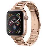 Spigen Modern Fit Band - Apple Watch 1/2/3/4/5 (38/40mm) fémszíj -  roze gold