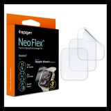 SPIGEN Neo Flex HD képernyővédő fólia 3db (full screen, íves részre, tok barát) ÁTLÁTSZÓ [Apple Watch Series 4 44mm] (062FL25574) - Kijelzővédő fólia
