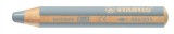 STABILO "Woody 3 in 1" vastag kerek ezüst színes ceruza
