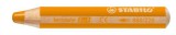STABILO "Woody 3 in 1" vastag kerek narancssárga színes ceruza