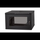 Stalflex 6U fali rack szekrény 19" 350mm fekete (RC19-6U-350GB) (RC19-6U-350GB) - Rack szekrény