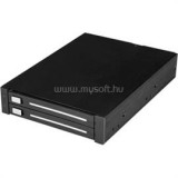 Startech 2x2,5" beépíthető mobil rack SSD/HDD (HSB225S3R)