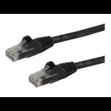 StarTech.com 10m CAT6 Ethernet Cable - Black Snagless Gigabit CAT 6 Wire - 100W PoE RJ45 UTP 650MHz Category 6 Network Patch Cord UL/TIA (N6PATC10MBK) - patch cable - 10 m - black (N6PATC10MBK) - UTP
