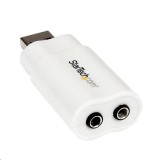 StarTech.com 2.0 USB külső hangkártya fehér (ICUSBAUDIO) (ICUSBAUDIO) - Hangkártya