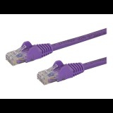 StarTech.com 2m CAT6 Ethernet Cable - Purple Snagless Gigabit CAT 6 Wire - 100W PoE RJ45 UTP 650MHz Category 6 Network Patch Cord UL/TIA (N6PATC2MPL) - patch cable - 2 m - purple (N6PATC2MPL) - UTP