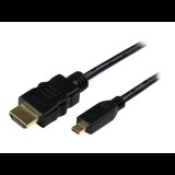StarTech.com 2m High Speed HDMI Cable with Ethernet HDMI to HDMI Micro - HDMI with Ethernet cable - 2 m (HDADMM2M) - HDMI